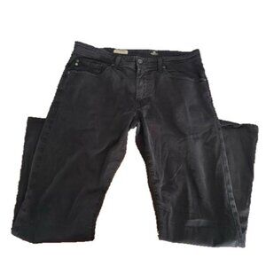 Adriano Goldschmied 34 x 30 Black The Protege Straight Leg Jeans